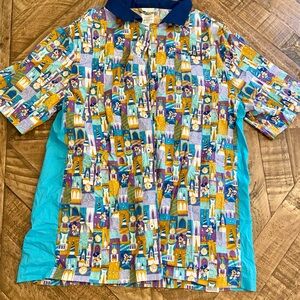 Walt Disney World 50th Anniversary Men's Button-Up Shirt